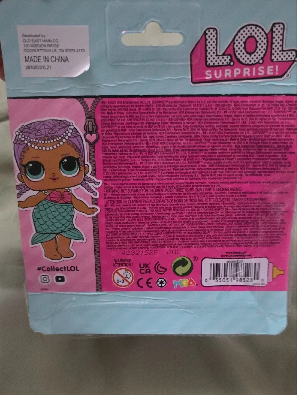 L.O.L. Surprise! Doll with Pink Hair and Teal Outfit